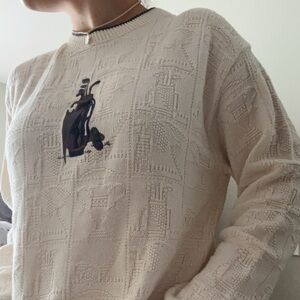 Vintage Golf Sweater